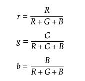 色度坐標(biāo)與三刺激值的計(jì)算公式